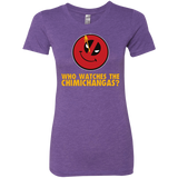 T-Shirts Purple Rush / Small Chimichangas V4 Women's Triblend T-Shirt