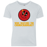 T-Shirts Heather White / YXS Chimichangas V4 Youth Triblend T-Shirt