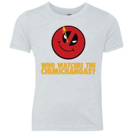 T-Shirts Heather White / YXS Chimichangas V4 Youth Triblend T-Shirt