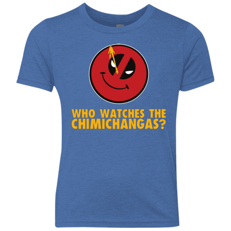 T-Shirts Vintage Royal / YXS Chimichangas V4 Youth Triblend T-Shirt