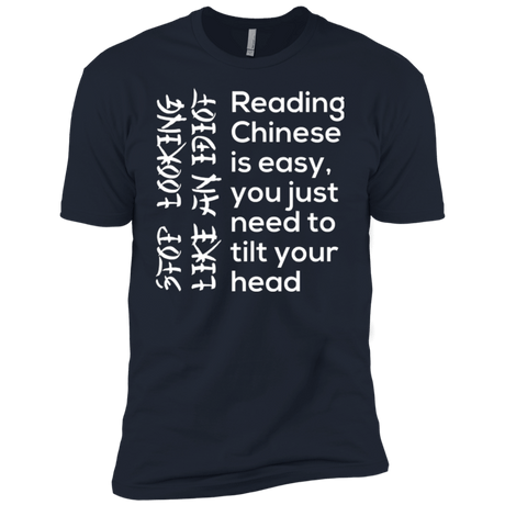 T-Shirts Midnight Navy / YXS Chinese Boys Premium T-Shirt