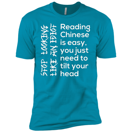 T-Shirts Turquoise / YXS Chinese Boys Premium T-Shirt