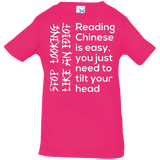 T-Shirts Hot Pink / 6 Months Chinese Infant Premium T-Shirt