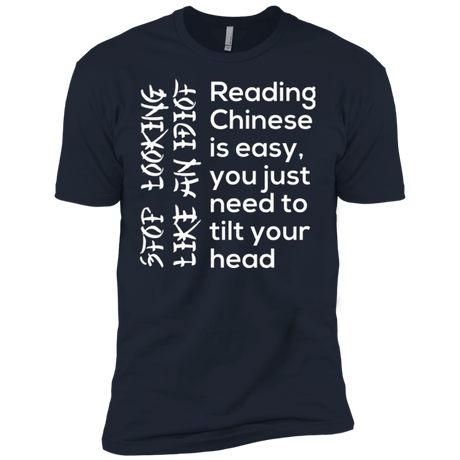 T-Shirts Midnight Navy / X-Small Chinese Men's Premium T-Shirt