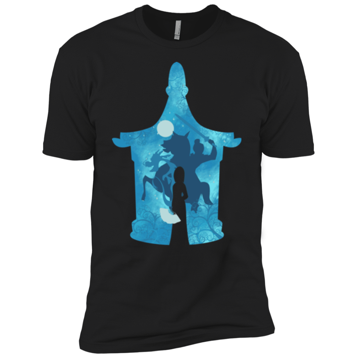 T-Shirts Black / YXS Chinese Portrait Boys Premium T-Shirt