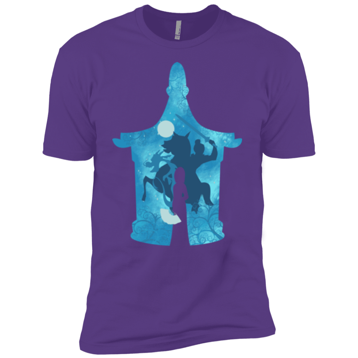 T-Shirts Purple Rush / YXS Chinese Portrait Boys Premium T-Shirt