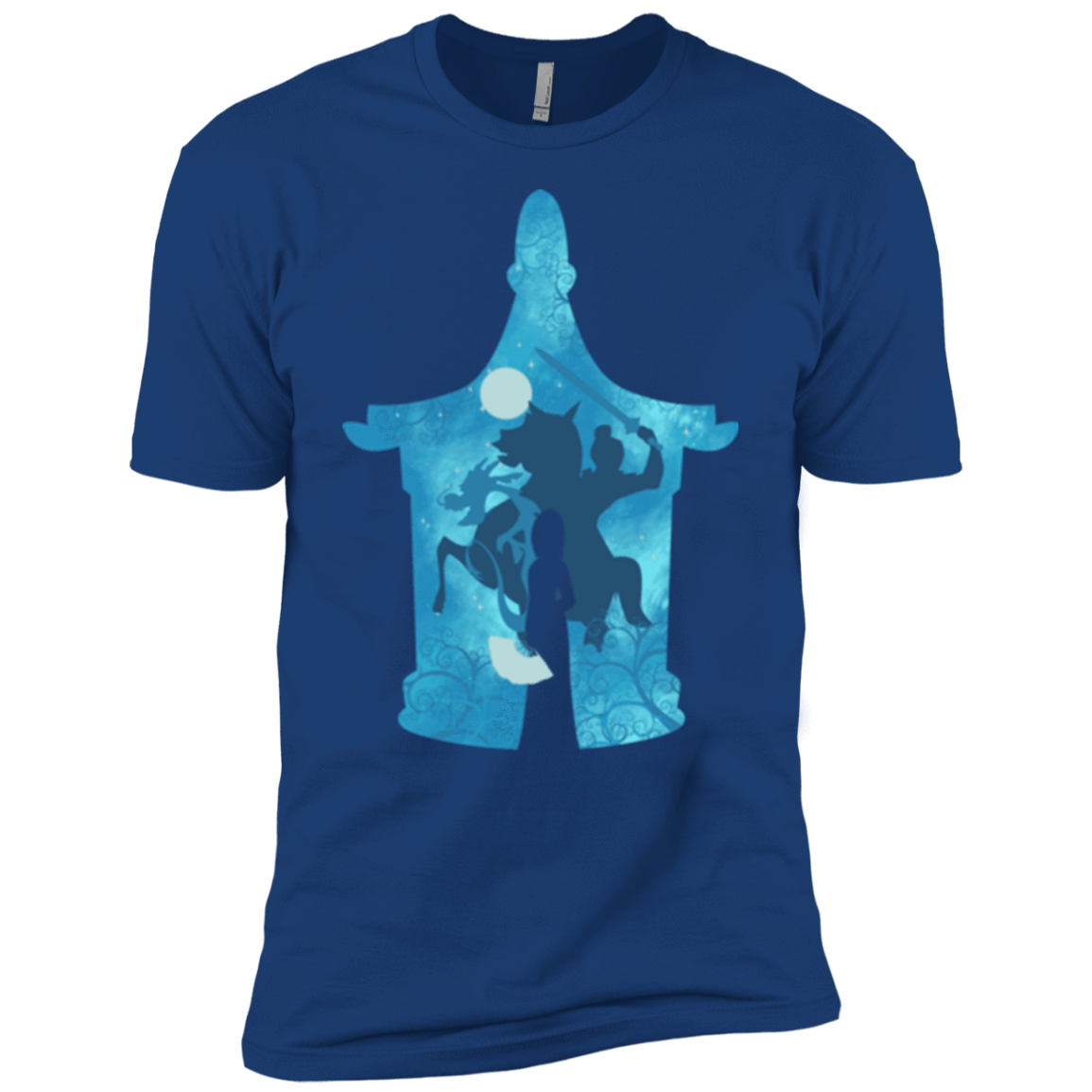 T-Shirts Royal / YXS Chinese Portrait Boys Premium T-Shirt