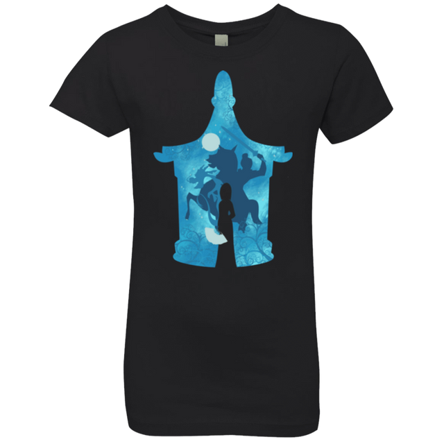 T-Shirts Black / YXS Chinese Portrait Girls Premium T-Shirt