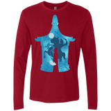 T-Shirts Cardinal / S Chinese Portrait Men's Premium Long Sleeve