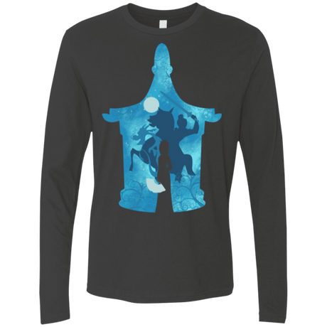 T-Shirts Heavy Metal / S Chinese Portrait Men's Premium Long Sleeve