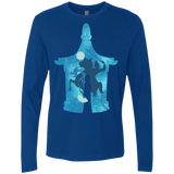 T-Shirts Royal / S Chinese Portrait Men's Premium Long Sleeve