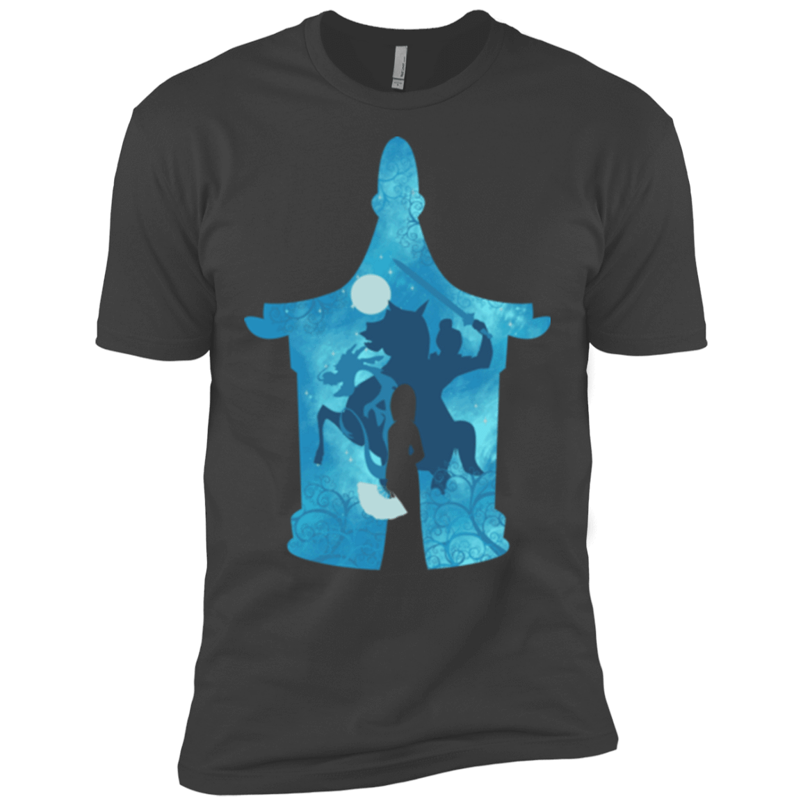 T-Shirts Heavy Metal / X-Small Chinese Portrait Men's Premium T-Shirt