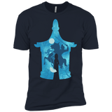 T-Shirts Midnight Navy / X-Small Chinese Portrait Men's Premium T-Shirt