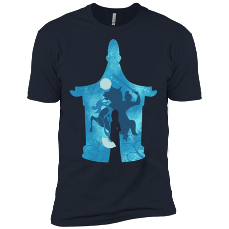 T-Shirts Midnight Navy / X-Small Chinese Portrait Men's Premium T-Shirt