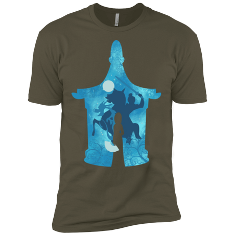 T-Shirts Military Green / X-Small Chinese Portrait Men's Premium T-Shirt