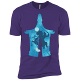 T-Shirts Purple Rush/ / X-Small Chinese Portrait Men's Premium T-Shirt