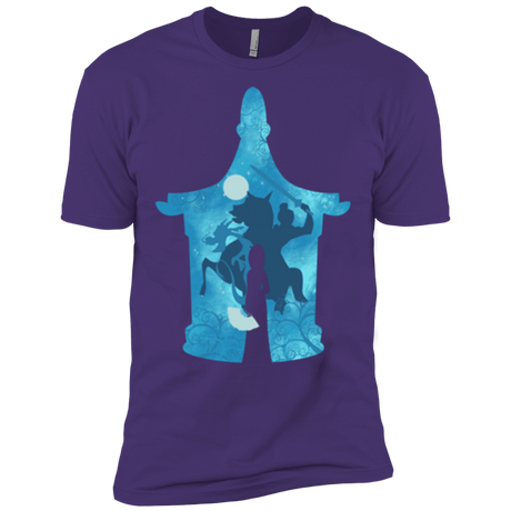 T-Shirts Purple Rush/ / X-Small Chinese Portrait Men's Premium T-Shirt