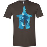 T-Shirts Dark Chocolate / S Chinese Portrait Men's Semi-Fitted Softstyle