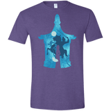 T-Shirts Heather Purple / S Chinese Portrait Men's Semi-Fitted Softstyle