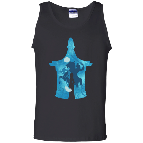 T-Shirts Black / S Chinese Portrait Men's Tank Top