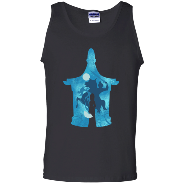 T-Shirts Black / S Chinese Portrait Men's Tank Top