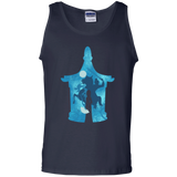 T-Shirts Navy / S Chinese Portrait Men's Tank Top