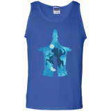 T-Shirts Royal / S Chinese Portrait Men's Tank Top