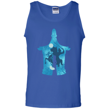 T-Shirts Royal / S Chinese Portrait Men's Tank Top