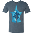 T-Shirts Indigo / S Chinese Portrait Men's Triblend T-Shirt
