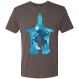 T-Shirts Macchiato / S Chinese Portrait Men's Triblend T-Shirt