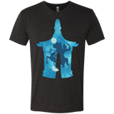 T-Shirts Vintage Black / S Chinese Portrait Men's Triblend T-Shirt
