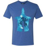 T-Shirts Vintage Royal / S Chinese Portrait Men's Triblend T-Shirt