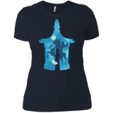 T-Shirts Midnight Navy / X-Small Chinese Portrait Women's Premium T-Shirt