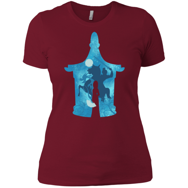 T-Shirts Scarlet / X-Small Chinese Portrait Women's Premium T-Shirt