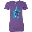 T-Shirts Purple Rush / S Chinese Portrait Women's Triblend T-Shirt