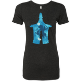 T-Shirts Vintage Black / S Chinese Portrait Women's Triblend T-Shirt