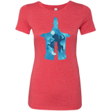 T-Shirts Vintage Red / S Chinese Portrait Women's Triblend T-Shirt