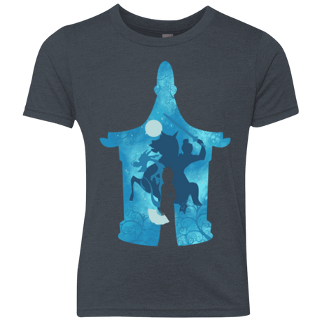 T-Shirts Vintage Navy / YXS Chinese Portrait Youth Triblend T-Shirt