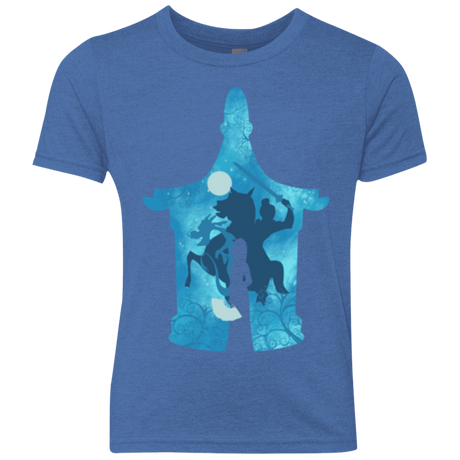 T-Shirts Vintage Royal / YXS Chinese Portrait Youth Triblend T-Shirt