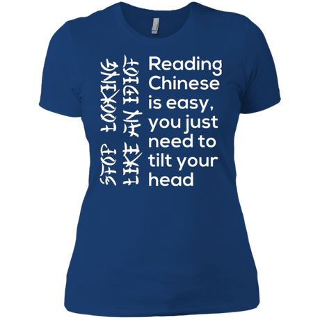 T-Shirts Royal / X-Small Chinese Women's Premium T-Shirt