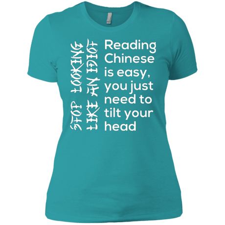 T-Shirts Tahiti Blue / X-Small Chinese Women's Premium T-Shirt