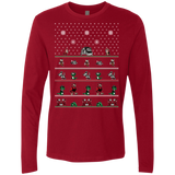 T-Shirts Cardinal / Small Chip n Dale Christmas Rangers Men's Premium Long Sleeve
