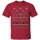 T-Shirts Cardinal / Small Chip n Dale Christmas Rangers T-Shirt