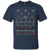 T-Shirts Navy / Small Chip n Dale Christmas Rangers T-Shirt