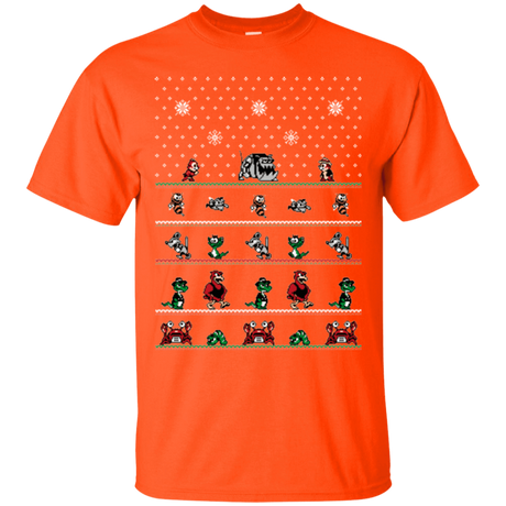 T-Shirts Orange / Small Chip n Dale Christmas Rangers T-Shirt