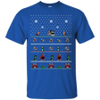 T-Shirts Royal / Small Chip n Dale Christmas Rangers T-Shirt