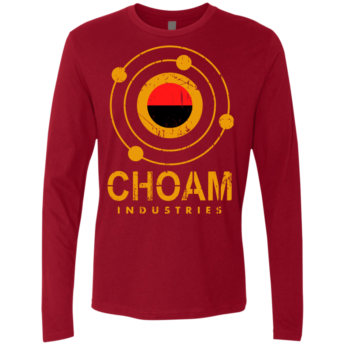 T-Shirts Cardinal / Small Choam Men's Premium Long Sleeve