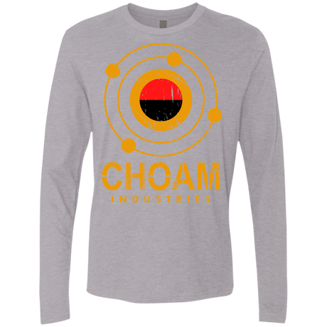 T-Shirts Heather Grey / Small Choam Men's Premium Long Sleeve