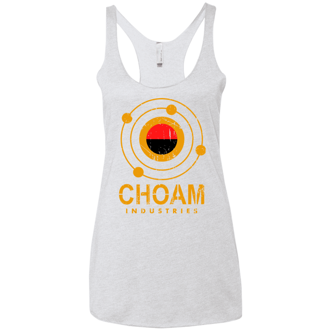 T-Shirts Heather White / X-Small Choam Women's Triblend Racerback Tank