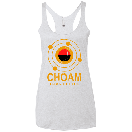 T-Shirts Heather White / X-Small Choam Women's Triblend Racerback Tank